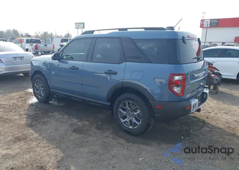 2025 Ford Bronco Sport Big Bend from USA, damaged, VIN 3FMCR9BN6SRF04650